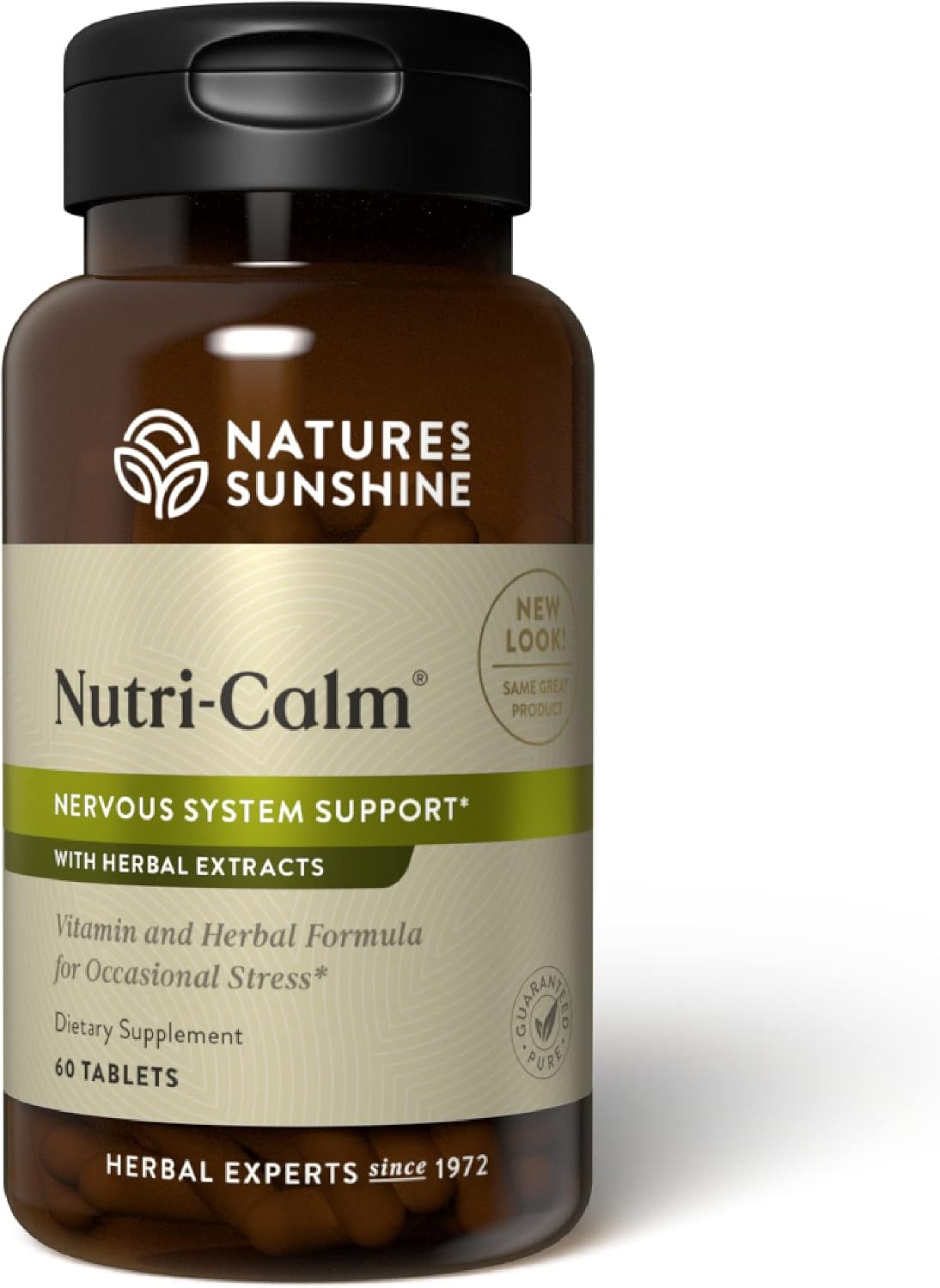 Nature's Sunshine Nutri-Calm - Herbal Food Supplement for Stress Relief, 100 Capsules - görsel 8