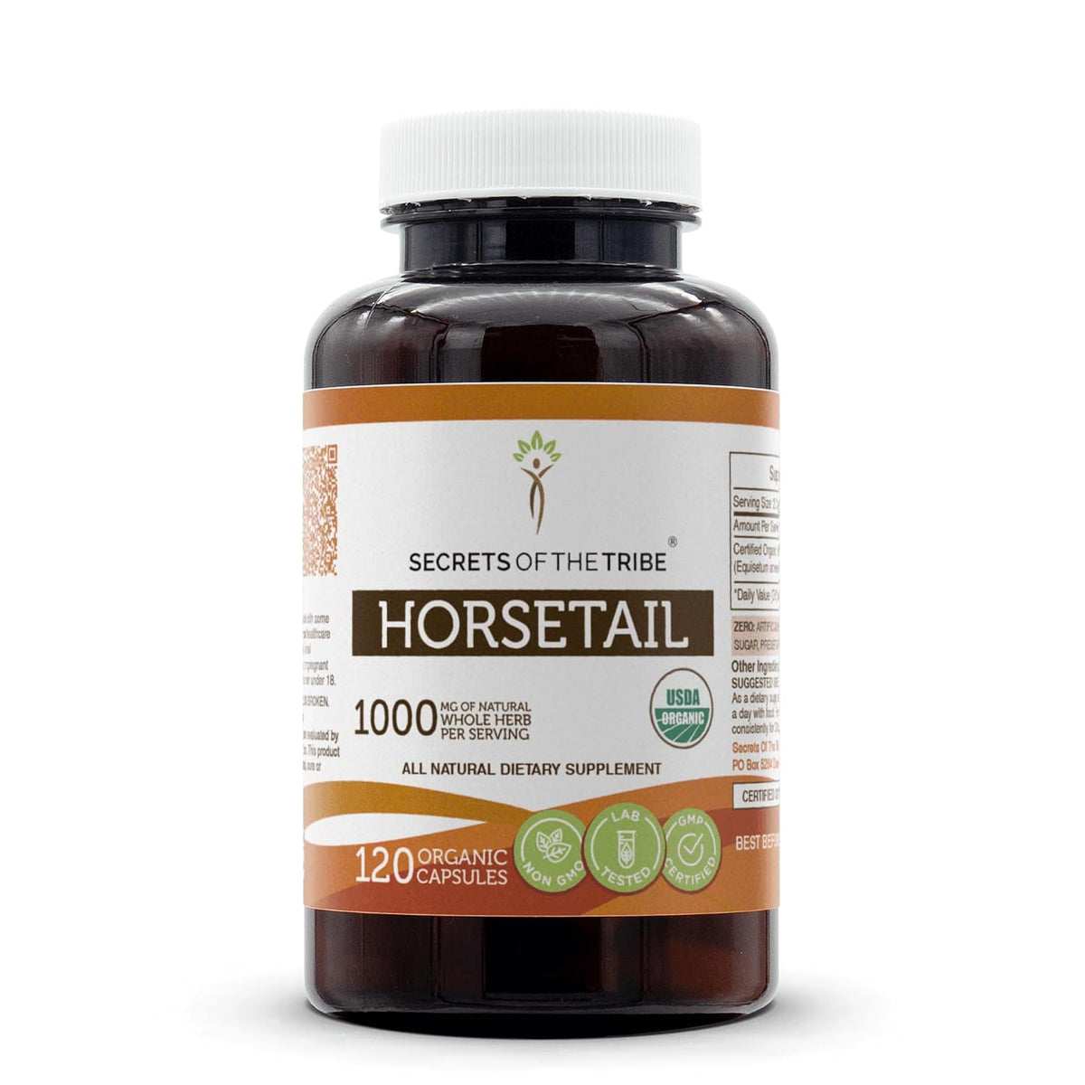 Secrets of the Tribe Horsetail USDA Organic 60 Capsules - görsel 7