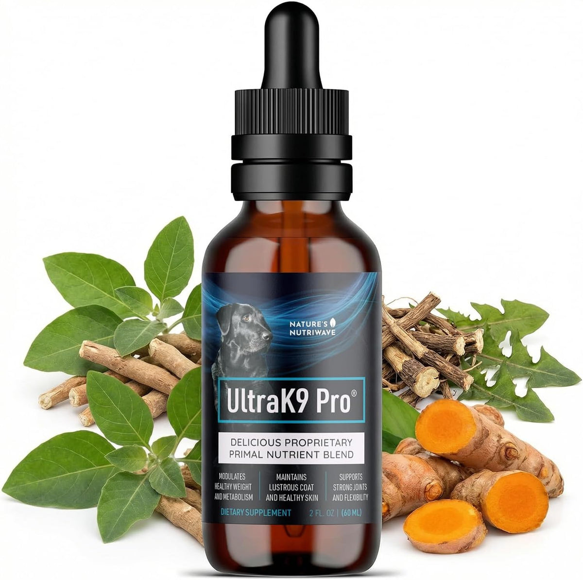 UltraK9 Pro Drops for Dogs – 9-Nutrient Formula – 60ml, 3 Month Supply - görsel 6