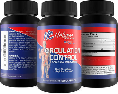 Circulation Control – Blood Flow Supplement with L-Arginine – True You Health