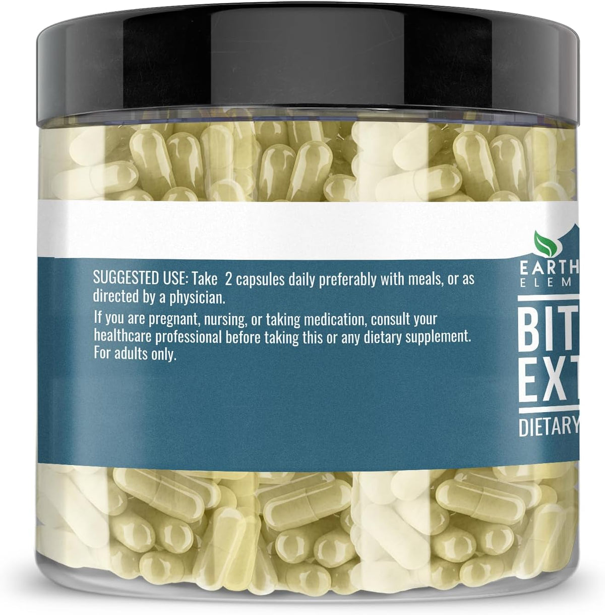 Earthborn Elements Bitter Melon 200 Capsules, Pure & Undiluted, No Additives - görsel 3