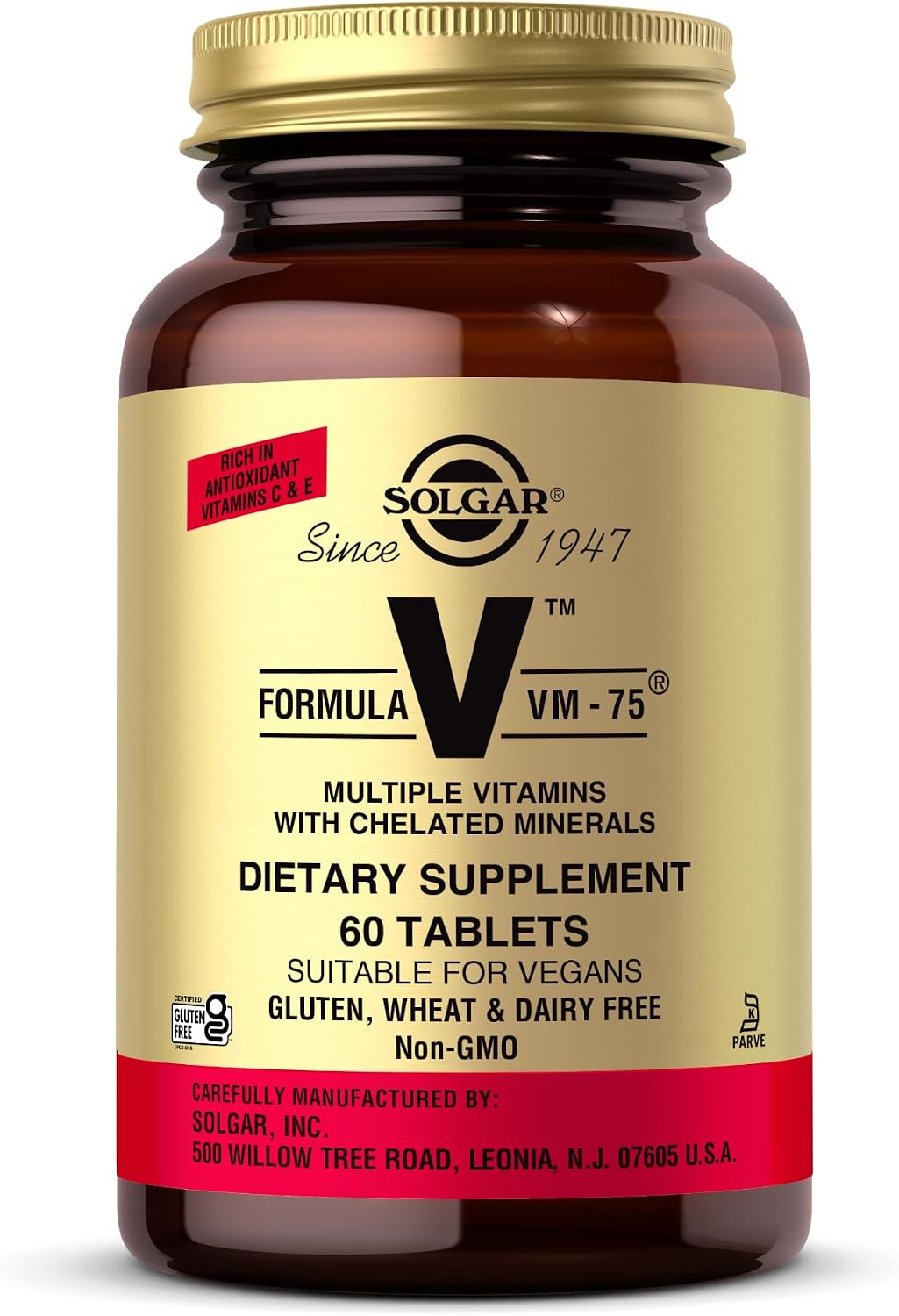 Formula VM-75 Multivitamin Supplement – 60 Tablets - görsel 1