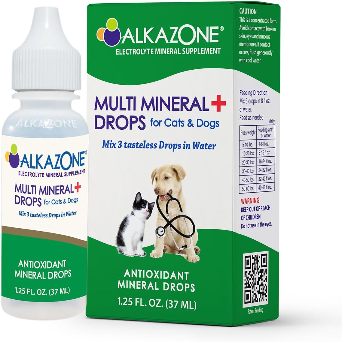 Alkazone Alkaline Multi Mineral Drops for Cats and Dogs - görsel 1