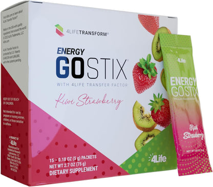 4Life Energy Go Stix Orange Citrus Drink Mix with Amino Acids, 30 Sachets – Image 9