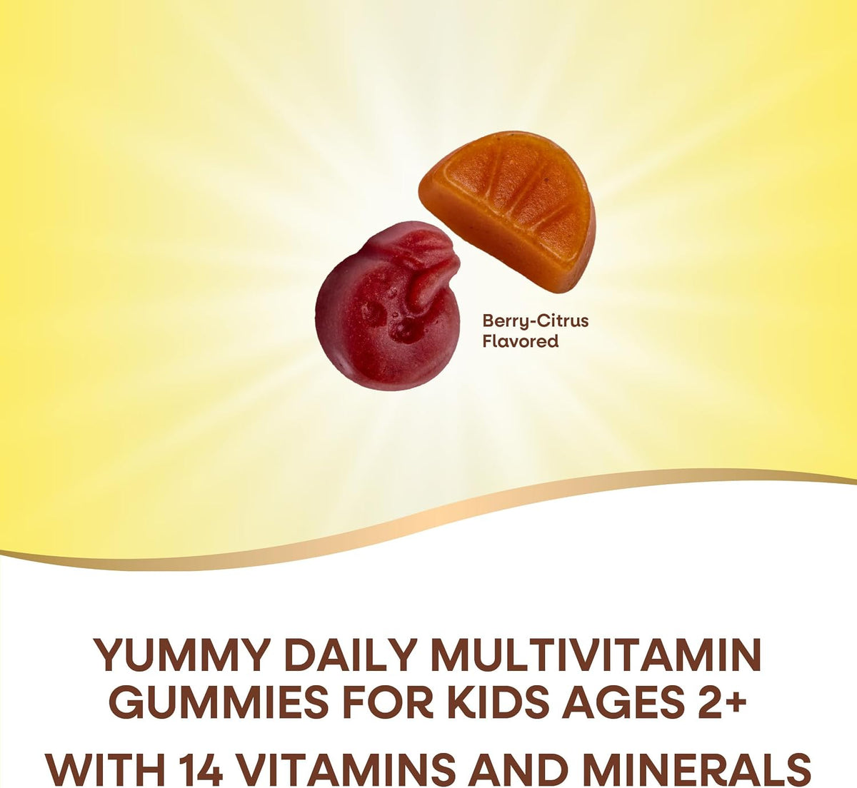 Nature's Way Alive! Kids Zero Sugar Gummy Multivitamins - Berry Citrus - 60 Gummies - görsel 2