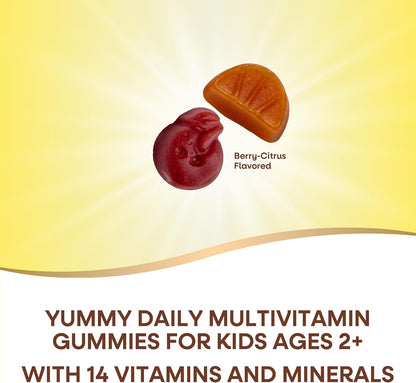 Nature's Way Alive! Kids Zero Sugar Gummy Multivitamins - Berry Citrus - 60 Gummies