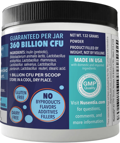 NUSENTIA Probiotic Miracle for Dogs (360 Scoops)