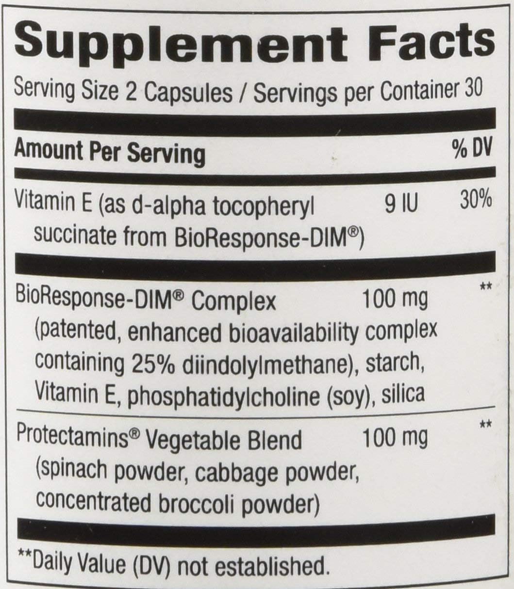 Nature's Way DIM Plus (60 Veggie Capsules) - görsel 2