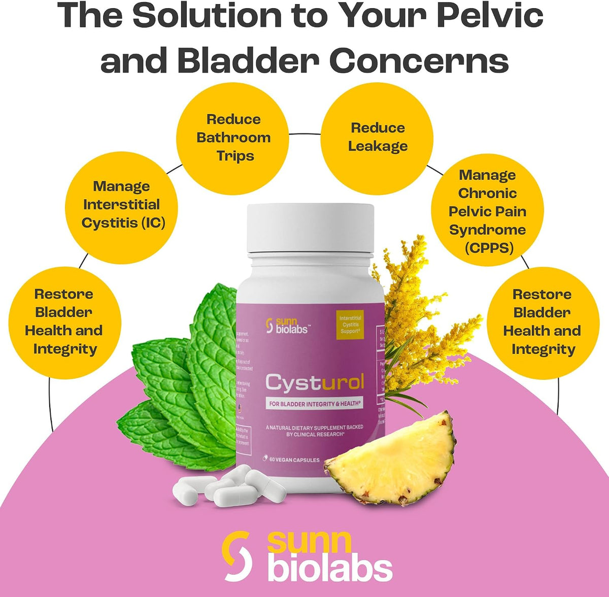 CYSTUROL® Bladder Support Supplement – Clinically Studied Formula for Bladder Health - görsel 5