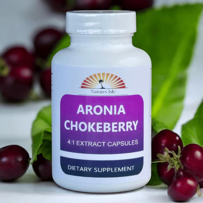 Aronia Extract 4:1 Capsules – 120 Capsules