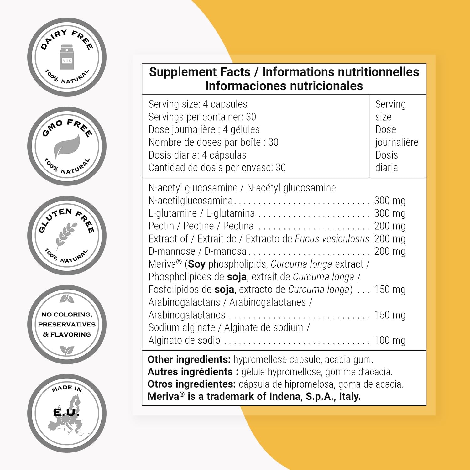 Supersmart Lectin Flush – Lectin Blocker Supplement for Digestive Support & Detox – Non-GMO & Gluten-free – 120 Vegetarian Capsules - görsel 4