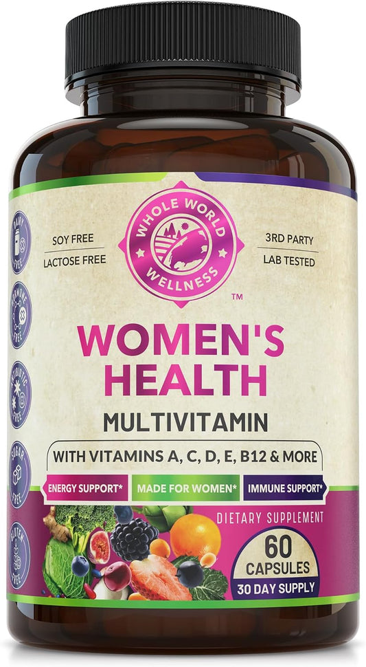 Women's Daily Multivitamin Multimineral – Energy Support: B vitamins and a fruit blend that may help combat – Image 1