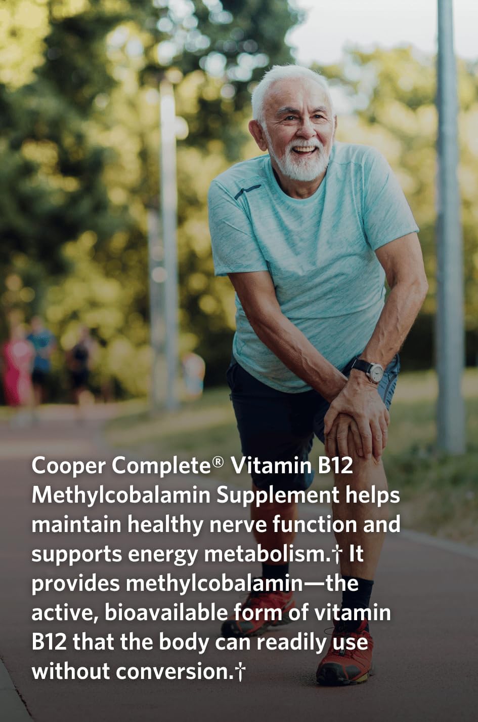 Cooper Complete Vitamin B12 1000 mcg, Methylcobalamin, 200 Capsules - görsel 5