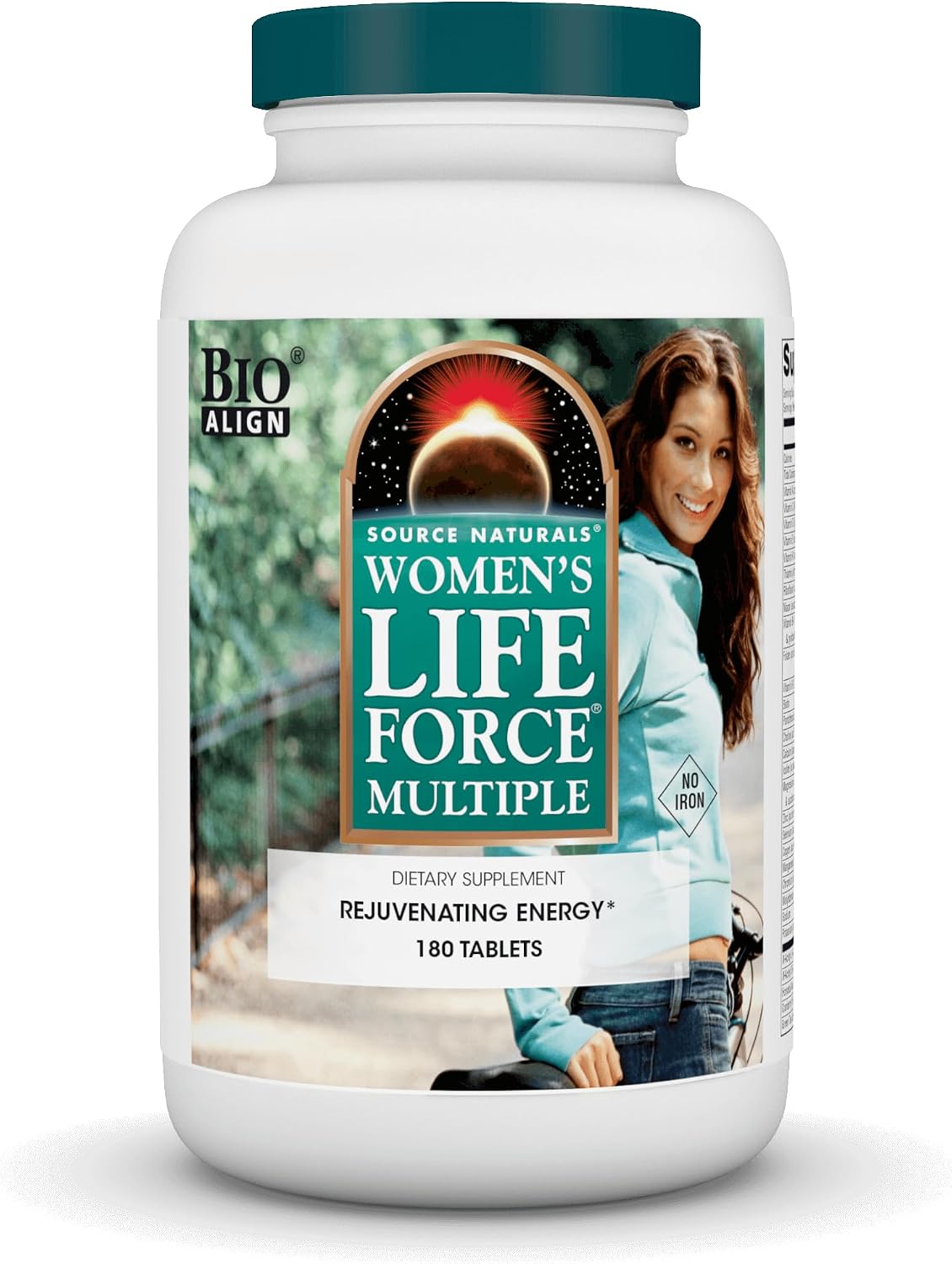 Source Naturals Women's Life Force Multiple Iron Free – Daily Multivitamin with 13 Vitamins & Minerals – 45 Tablets - görsel 7