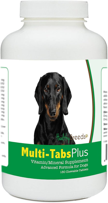 Healthy Breeds Dachshund Multi-Tabs Plus Chewable Tablets - 180 Tablets