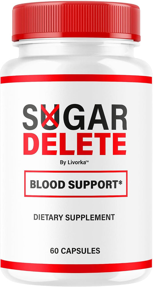 Sugar Delete Capsules - Premium Formula with Natural Ingredients for Blood Glucose Support, 60 Capsules