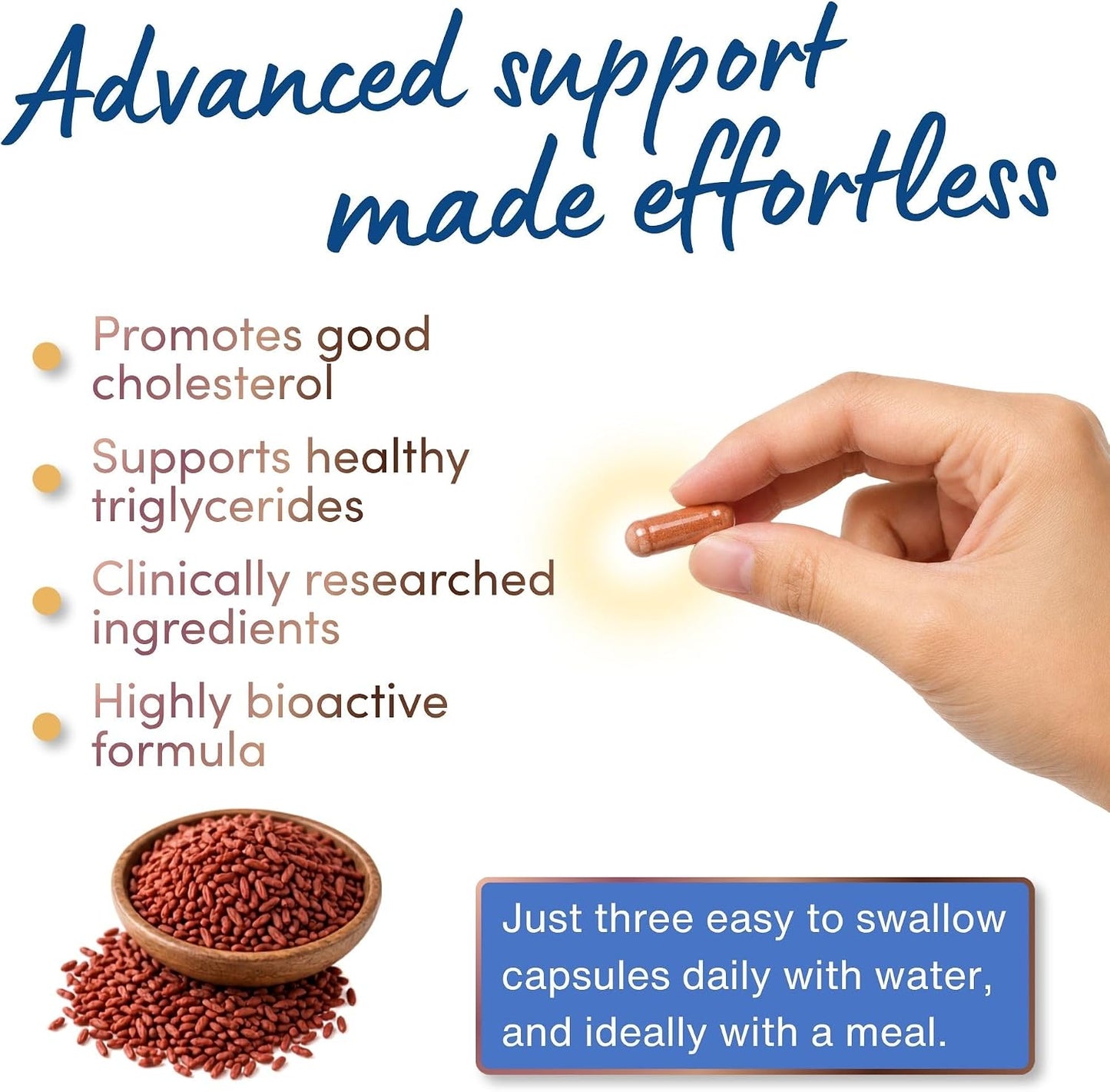Windsor Botanicals Cholesterol Support Complex - Citrus Bergamot, Red Yeast Rice, Berberine, Niacin - 90 Vegan Capsules - görsel 6