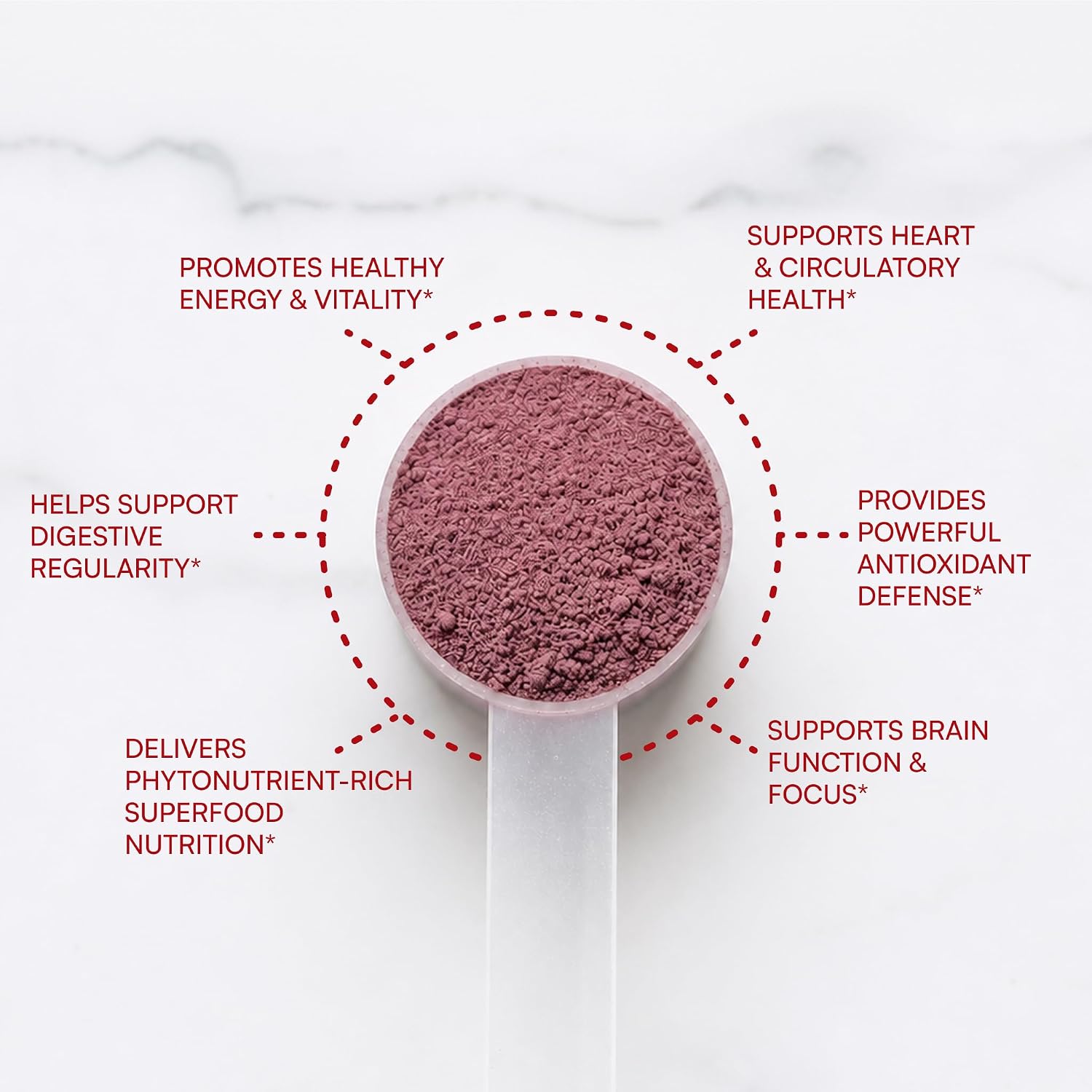 Purity Products Super Reds Powder – Phytonutrient Superfood Drink Mix with FloraGLO Lutein, 330g (30-Day Supply) - görsel 3