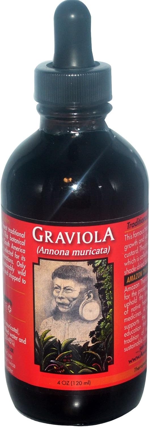 Certified Organic Graviola Liquid Extract 118 ml - görsel 1