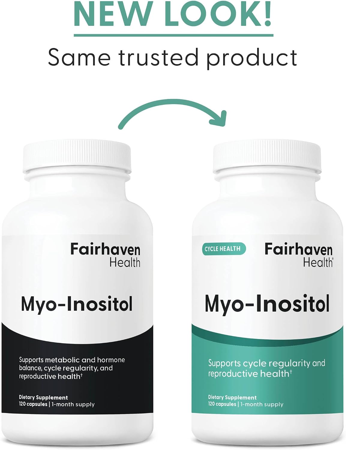 Fairhaven Health Myo-Inositol Food Supplement for Women and Men | Vitamin B8 2000 mg | Vegan Inositol Powder Capsules | Gluten, Dairy and Soya-free | 120 Inositol Capsules - görsel 8