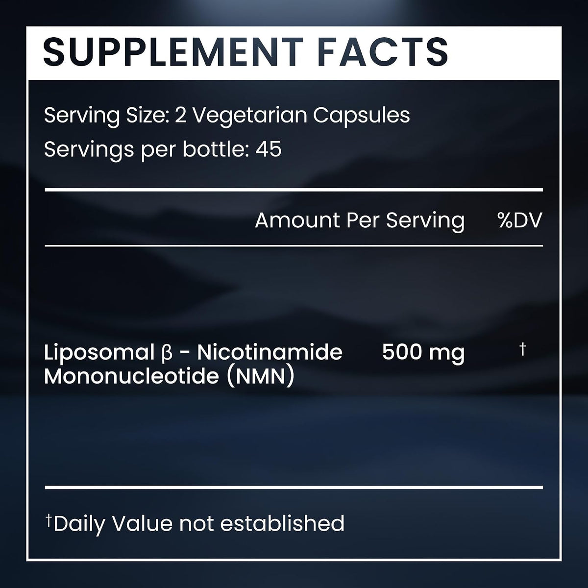 Renue By Science NMN Food Supplement – 90 Liposomal Capsules, 500 mg per serving - görsel 5