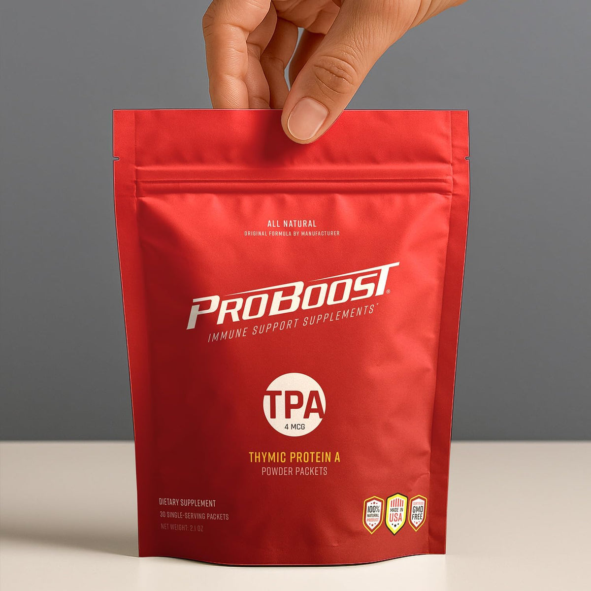 ProBoost Thymic Protein A Powder Packets – 30 Packets – Immune System Support - görsel 2