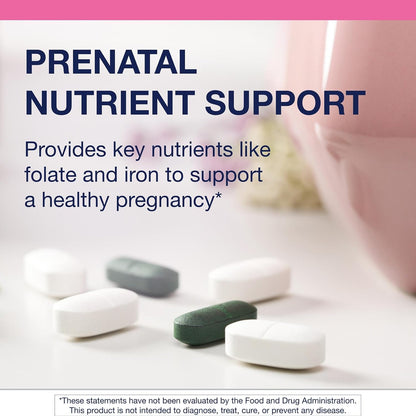 Metagenics Fem Prenatal: Prenatal Vitamin and Mineral Packs with Folate, Choline, Iron and Biotin