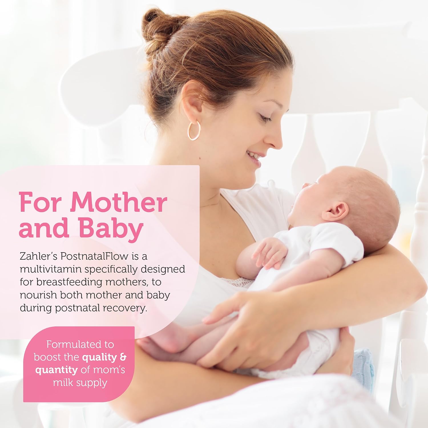 Zahler Postnatal Flow - Advanced Breastfeeding Support, 120 Tablets - görsel 4