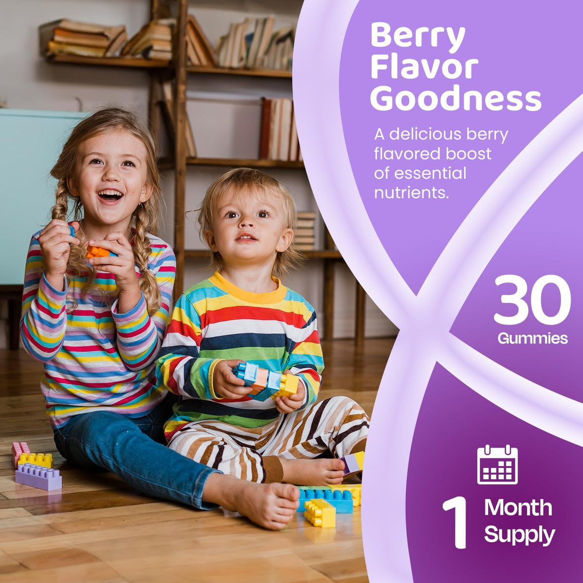ZettoA Daily Multivitamins for Children Ages – Vitamin C, D & Zinc – Contribute to the normal function of the – Image 5
