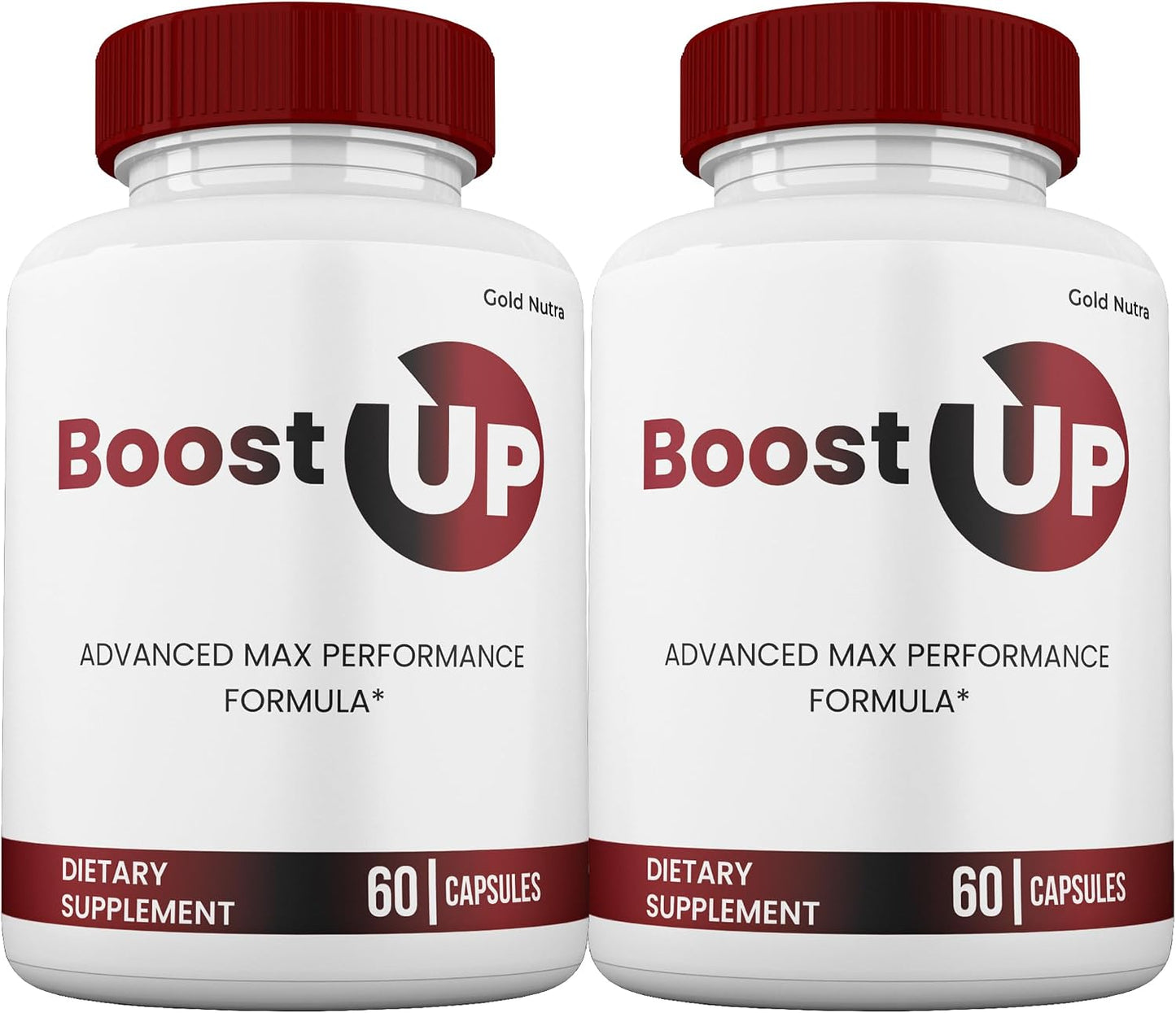 Gold Nutra Boost Up Capsules, All Natural Food Supplement, Maximum Strength, 60 Capsules (2 Pack) - görsel 1