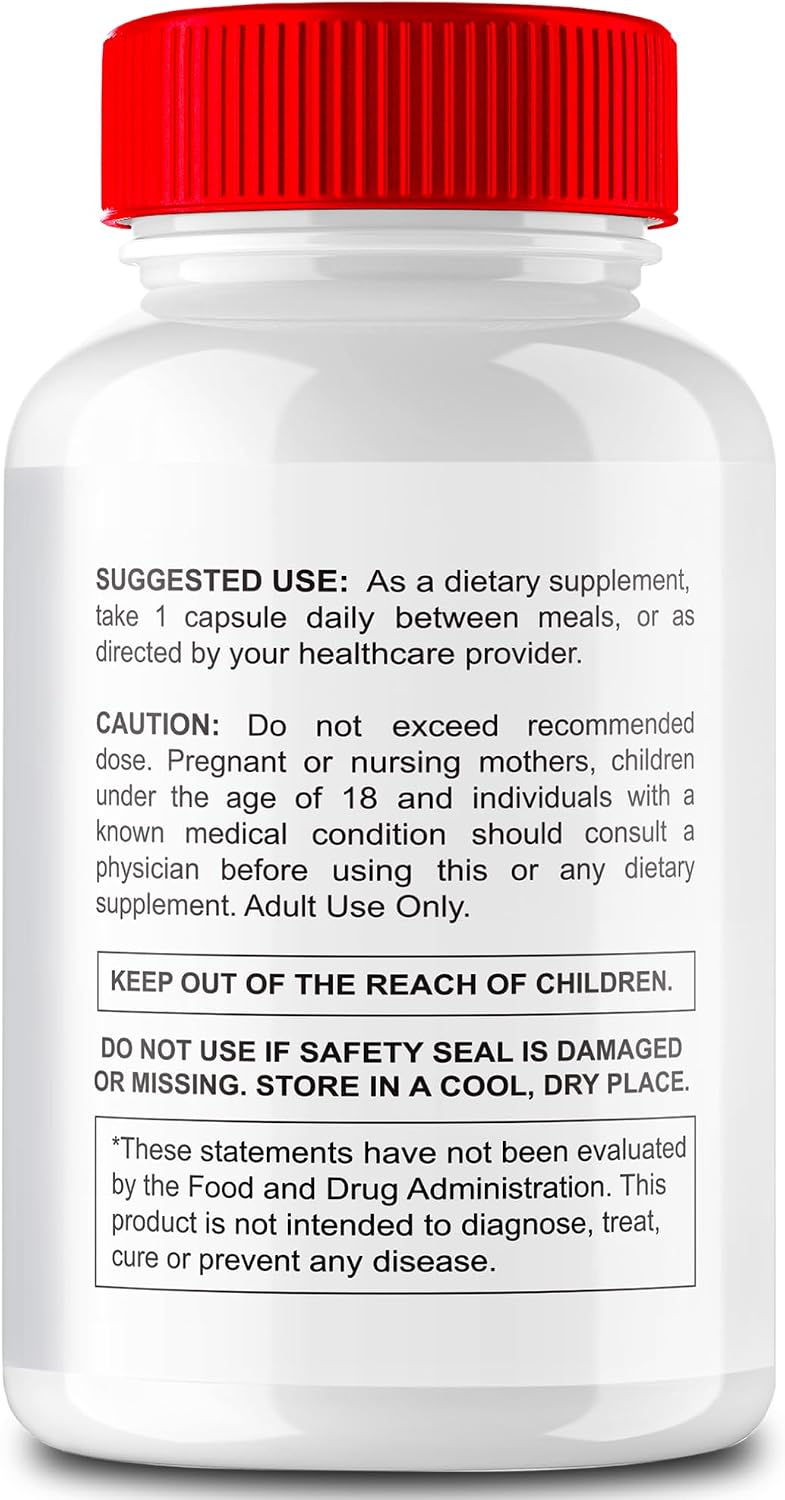Glucozen Capsules – Maximum Strength All-Natural Formula (60 Capsules) - görsel 3