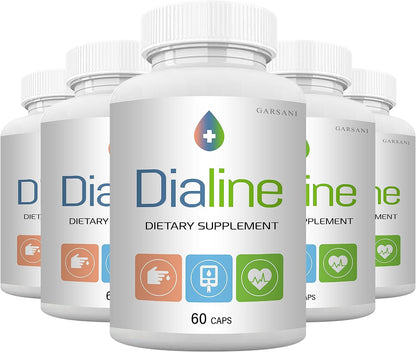 Dialine - Dialine Advanced Supplement Capsules (5 Pack, 300 Capsules)