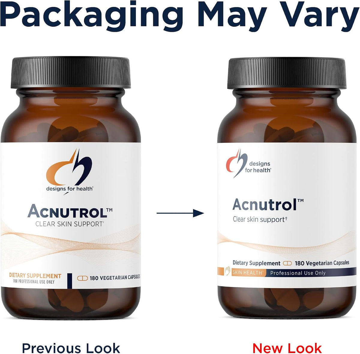 Designs for Health Acnutrol Clear Skin Support - 180 Capsules - görsel 4