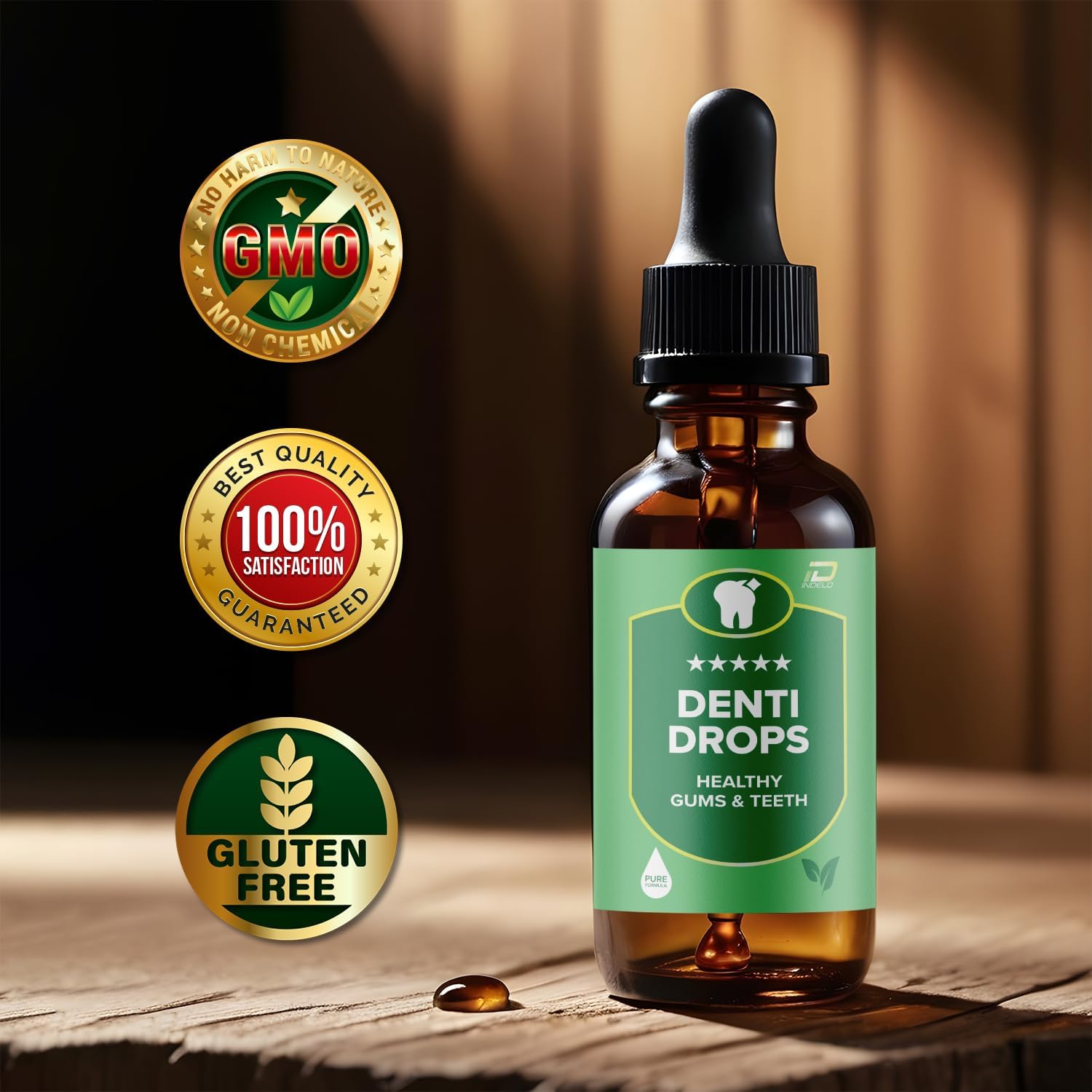 Denti Drops Pro - Natural Liquid Supplement for Teeth and Gums (2 Pack, 2 Month Supply) - görsel 5