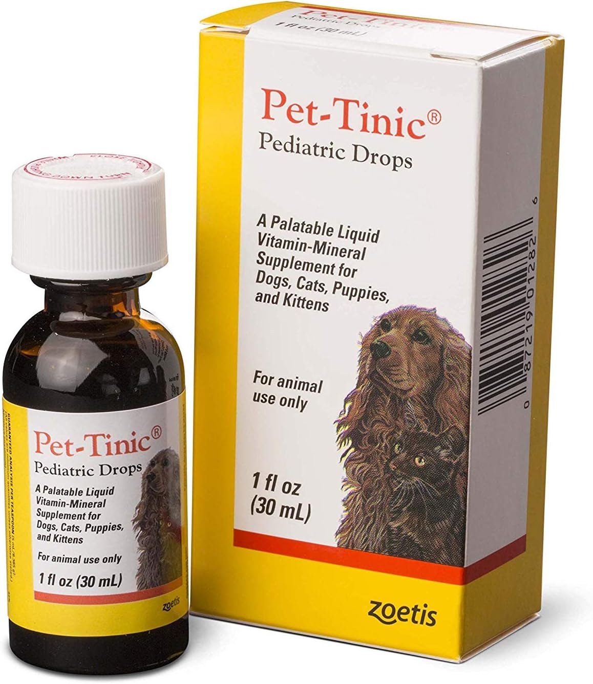 Pet-Tinic Paediatric Drops for Dogs, Cats, Puppies and Kittens, 30 ml - görsel 2