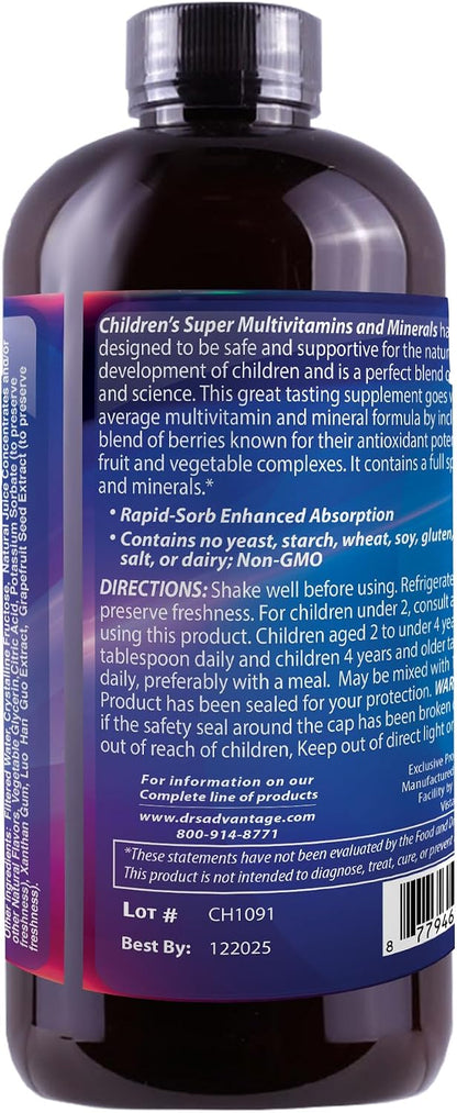 Liquid Children's Super Multivitamins & Minerals 946ml