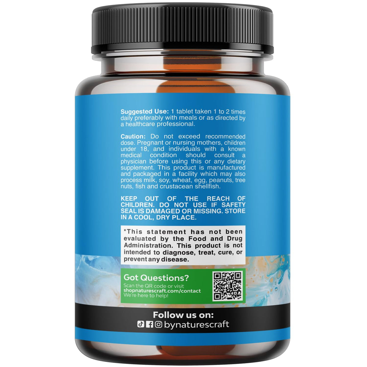 Natures Craft Plant Sterols Complex with Beta-Sitosterol - 90 Capsules - görsel 9