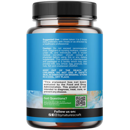Natures Craft Plant Sterols Complex with Beta-Sitosterol - 90 Capsules