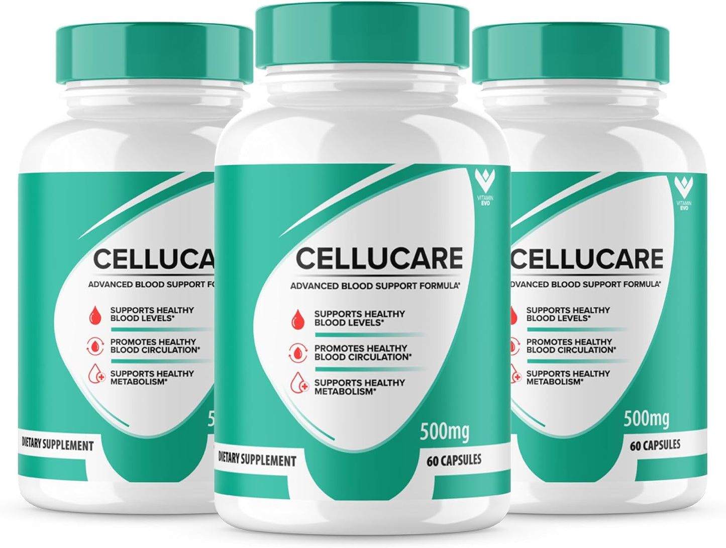 Cellucare Advanced Blood Support Formula - 180 Capsules (3 Pack) - görsel 1