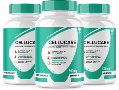 Cellucare Advanced Blood Support Formula - 180 Capsules (3 Pack)