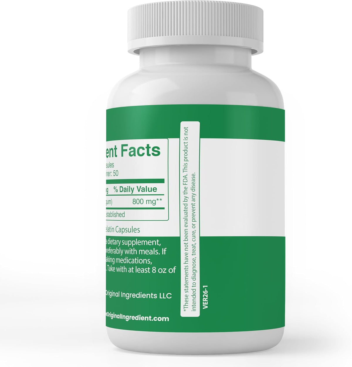 PURE ORIGINAL INGREDIENTS Guggul Extract, (100 Capsules) Always Pure, No Additives or Fillers, Lab Tested - görsel 3