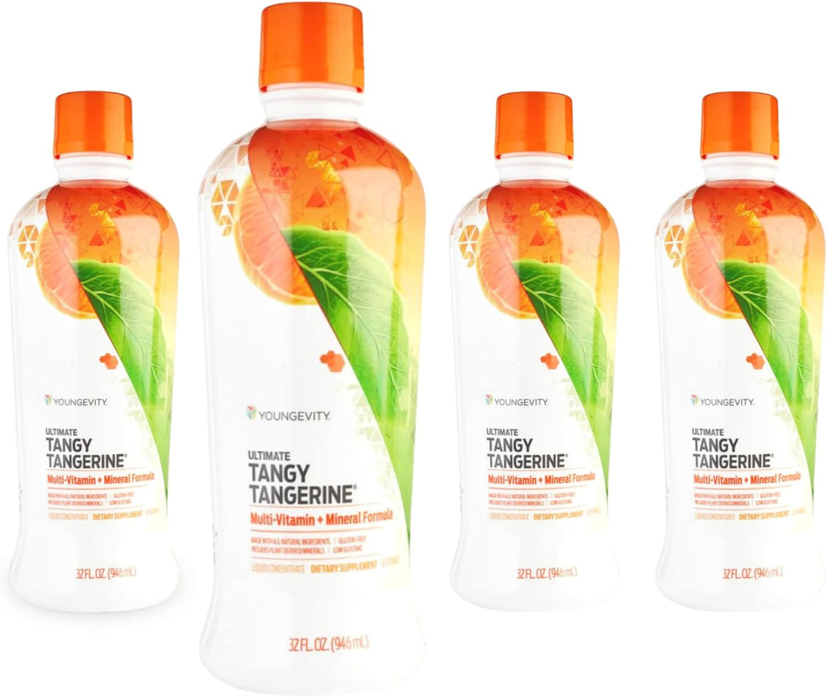 Youngevity Majestic Earth Ultimate Tangy Tangerine, 946 ml – Liquid Multivitamin - görsel 1