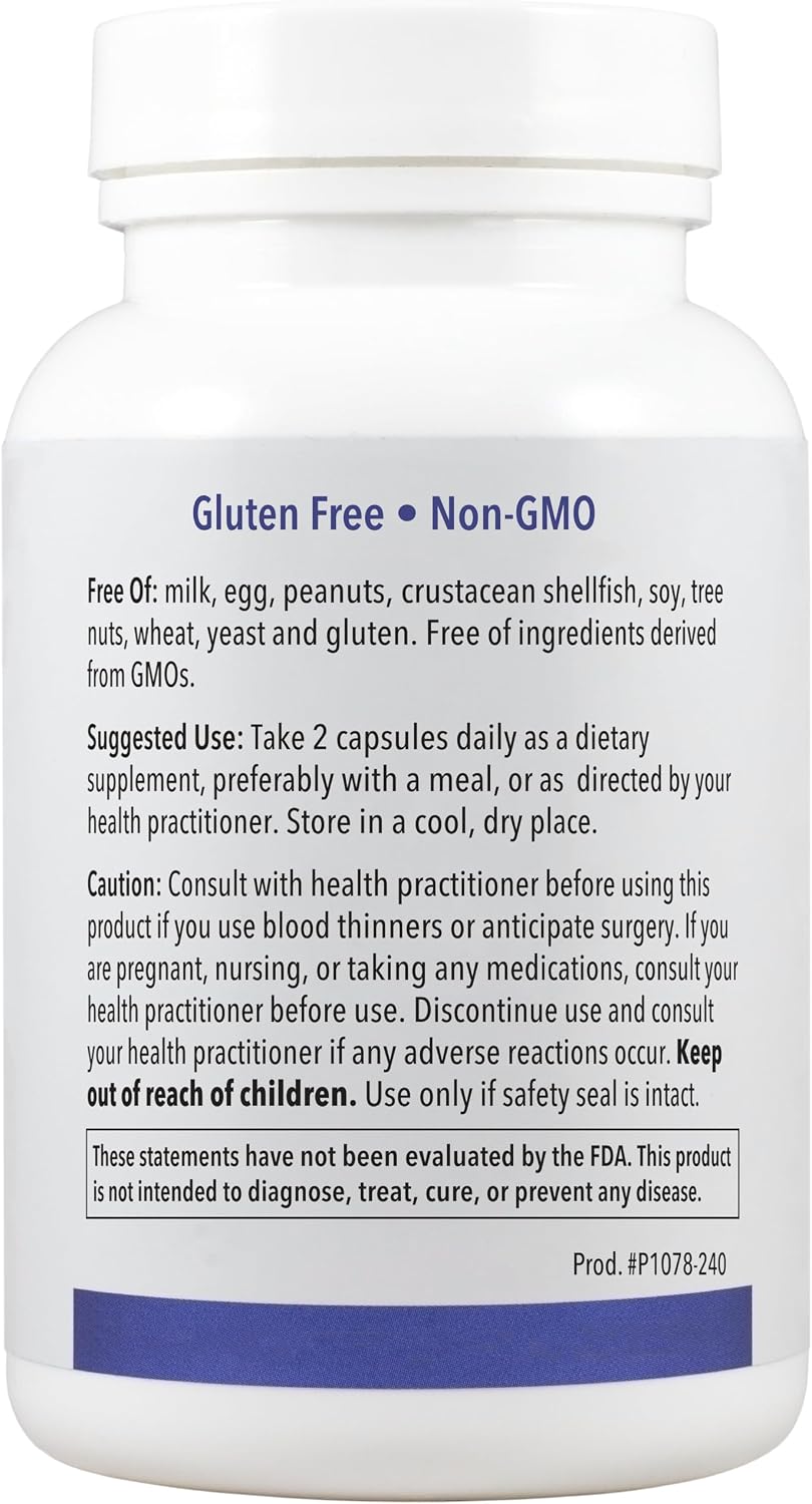 Patient One Metabolic Care – Omega-3, CLA and Borage Oil Food Supplement for Inflammatory Response and Heart Support – 240 Softgels - görsel 8
