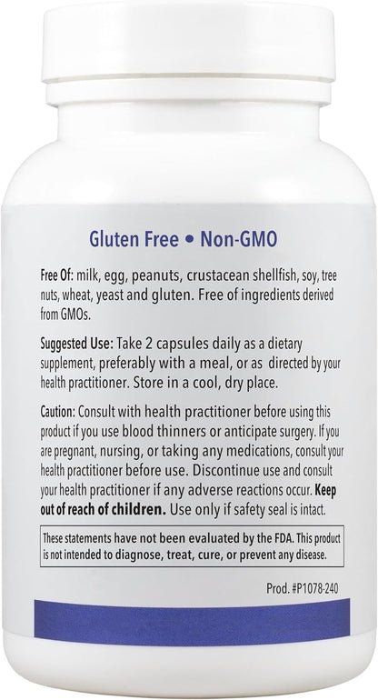 Patient One Metabolic Care – Omega-3, CLA and Borage Oil Food Supplement for Inflammatory Response and Heart Support – 240 Softgels