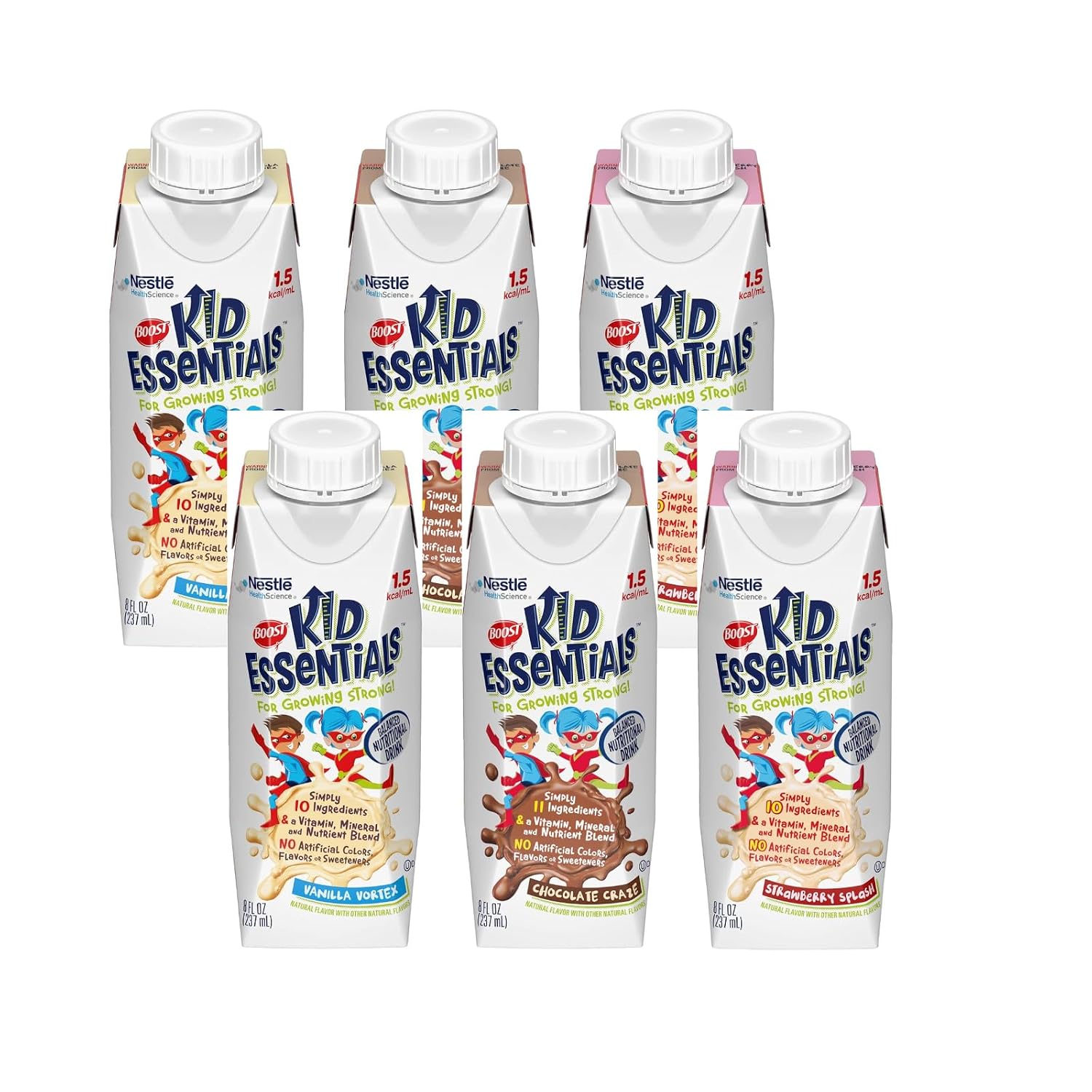 Boost Kid Essentials 1.5 Balanced Nutritional Drink (240ml, Pack of 6, Vanilla) - görsel 6