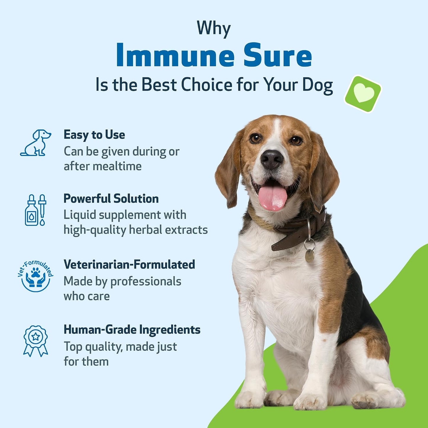 Pet Wellbeing Immune Sure for Dogs – Herbal Immune Support Supplement (118 ml) - görsel 7