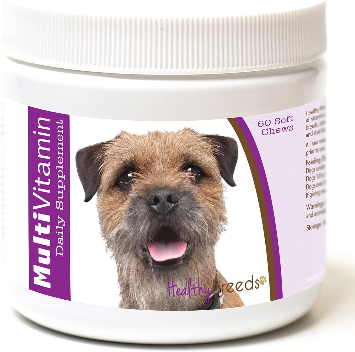 Healthy Breeds Border Terrier Multivitamin Soft Chews 60 Count - görsel 1