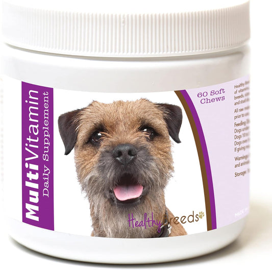 Healthy Breeds Border Terrier Multivitamin Soft Chews 60 Count