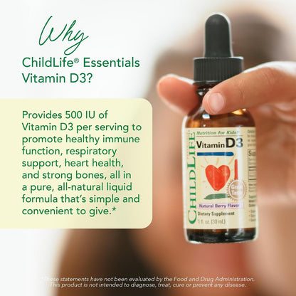ChildLife Essentials Baby Vitamin D3 Drops
