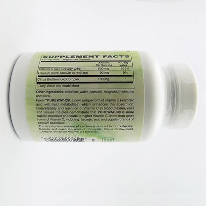 Holly Hill Health Foods PureWay-C 500 mg with Bioflavonoids, Buffered, 120 Vegetarian Capsules